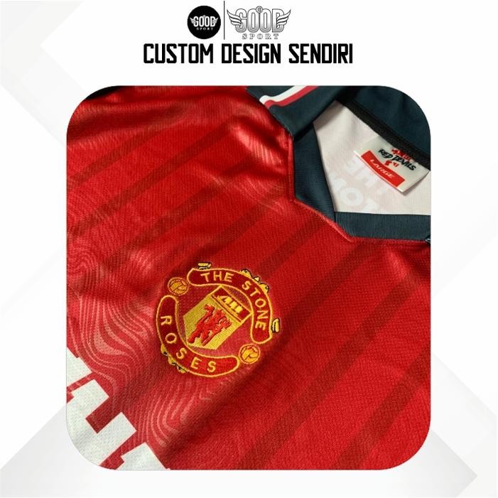 JERSEY MANCHESTER UNITED LOGO BORDIR FASTASY FANS Sport - JERSEY ONLY, KIDS