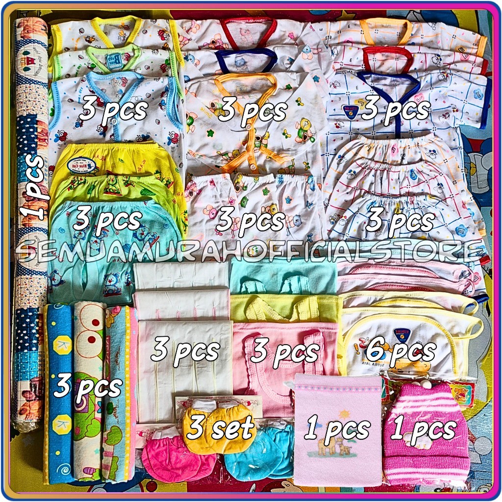 Ready Perlengkapan Bayi Baru Lahir Newborn Lengkap Dan Komplit Paket Hemat Peralatan Baby Murah Ekon