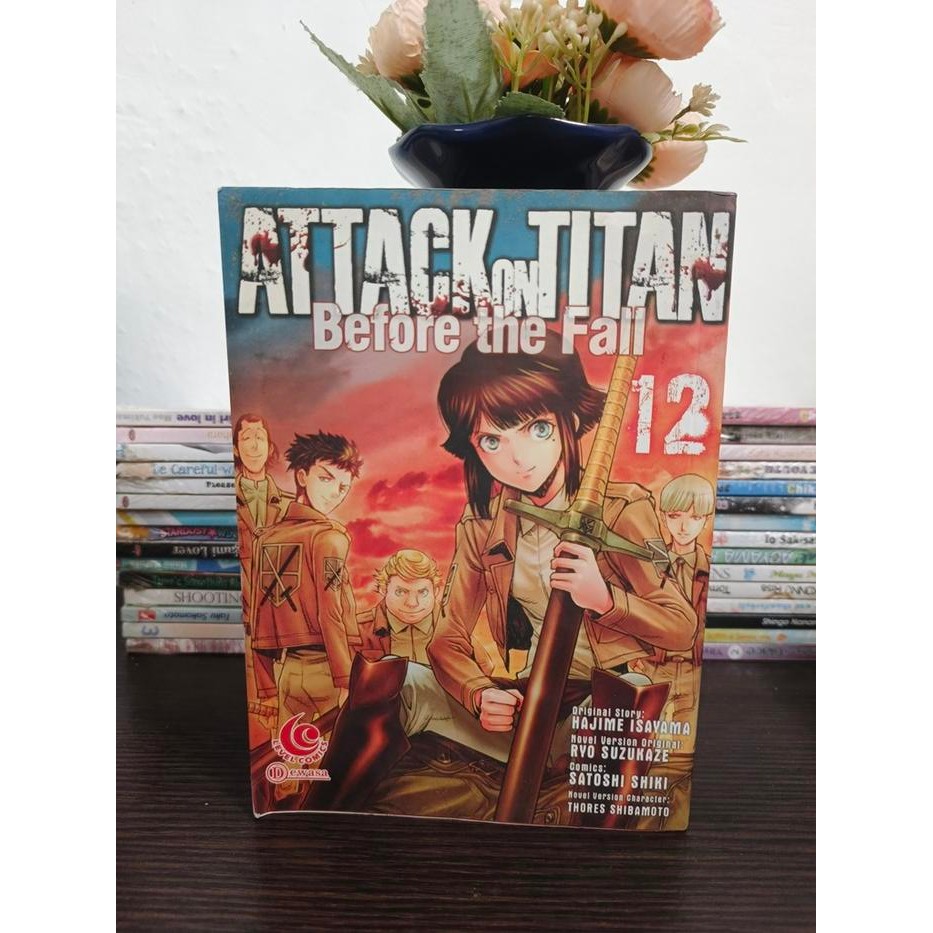 Komik Attack on Titan Before The Fall 12