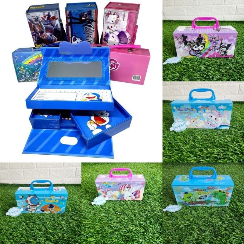 

COD KOTAK PENSIL KODE 3 DIMENSI KARAKTER DIBUKA MENGGUNAKAN KODE / PIN 3 SUSUN SALE