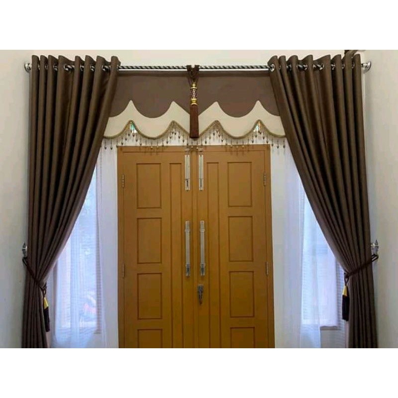 Gorden Jendela Ruang Tamu Model MinimalisCO