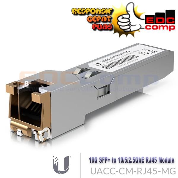 Ubiquiti UACC-CM-RJ45-MG Bukan UF-RJ45-10G|SFP+ to 10/5/2.5GbE RJ45