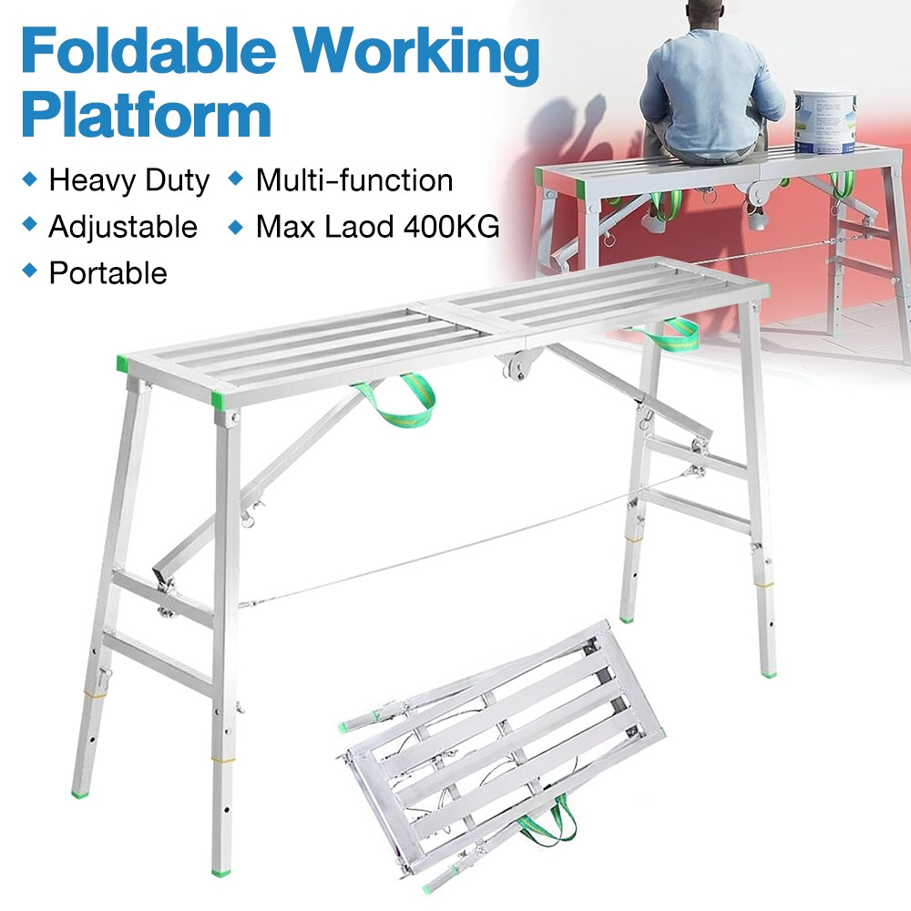 【COD】Alat Cat Scaffolding Steger Perancah Premium Perancah Baru Tangga Lipat Platform Portabel Tangg