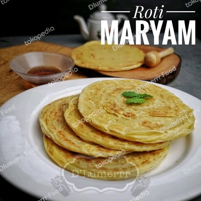

Roti Maryam Frozen Cane Canai Sehat Cemilan Mentega - Cokelat