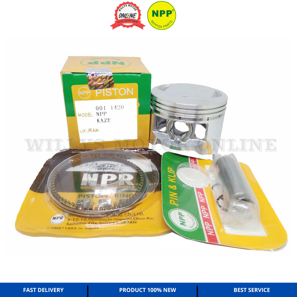 Piston Kit KAZE NPP oversize STD 25 50 75 100 125 150 175 200 SET