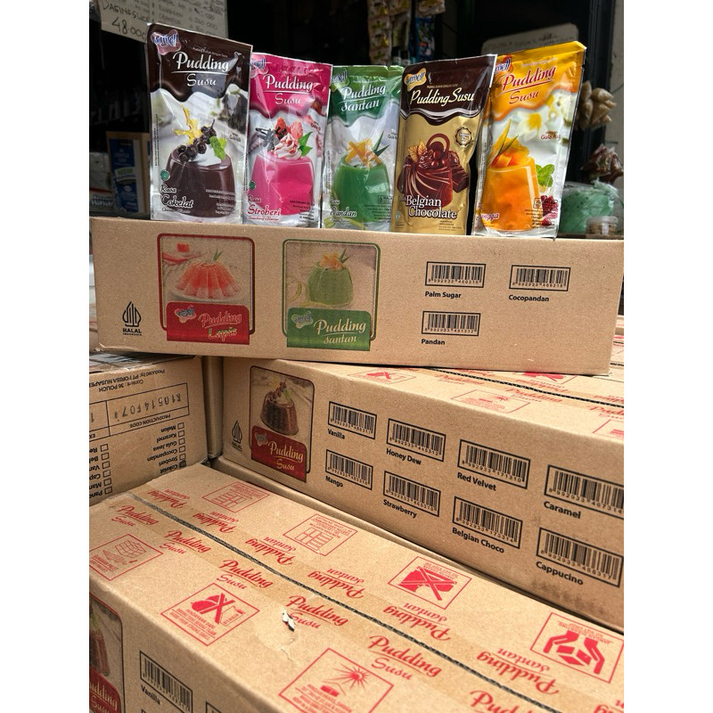 

Pudding Nutrijell Perdus isi 36 pcs