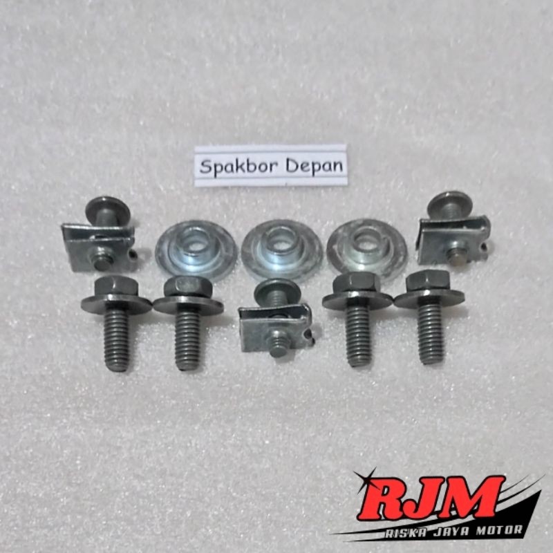 Baut Full Set Cover Bodi Body Spakbor Depan Yamaha X-RIDE 115 125 FI