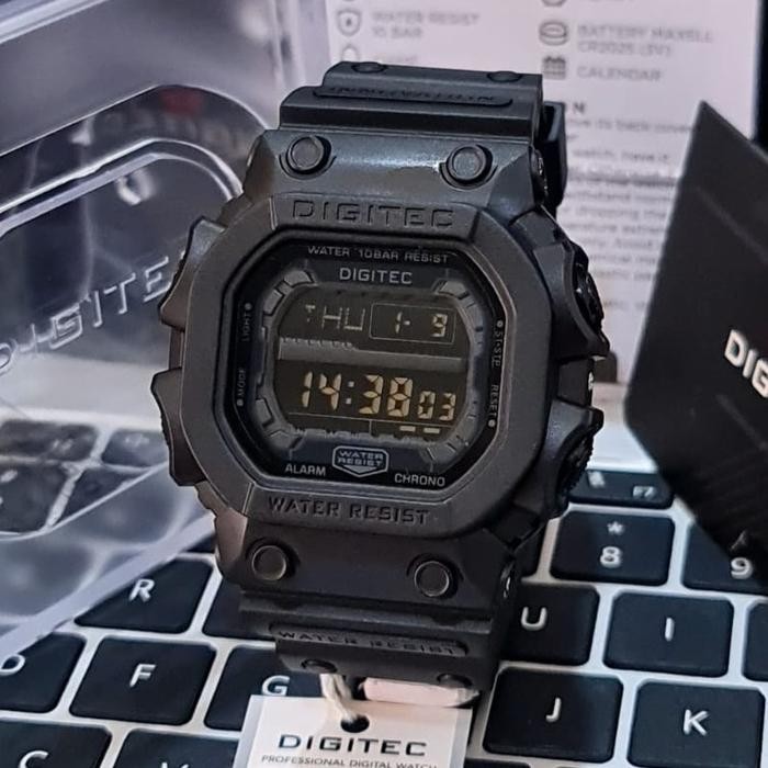 jam tangan daily pria digitec dg 5012 T original kingkong monster uk besar fashion Watches - hitam
