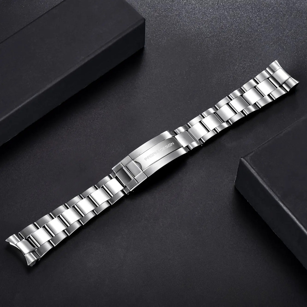 Pagani Design Original Official Width 20Mm Pd1661 Pd1662 Silver Jubilee Bracelet 316L Stainless Stee