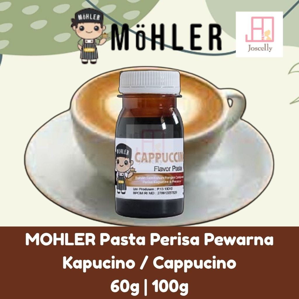 

JOSCELLY.ID MOHLER Pasta Perisa Pewarna Kapucino / Cappucino
