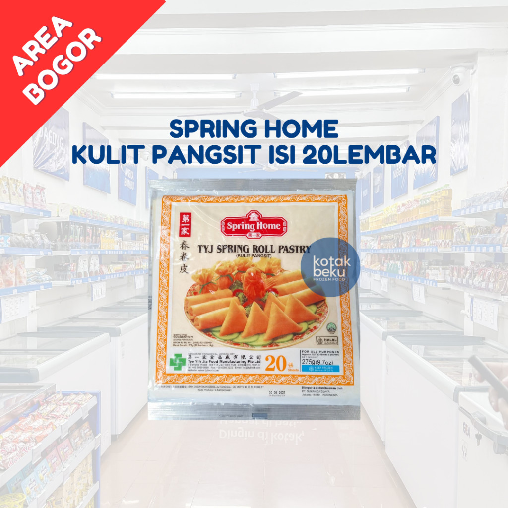 

SPRING ROLL - KULIT PANGSIT 8,5inch 20s