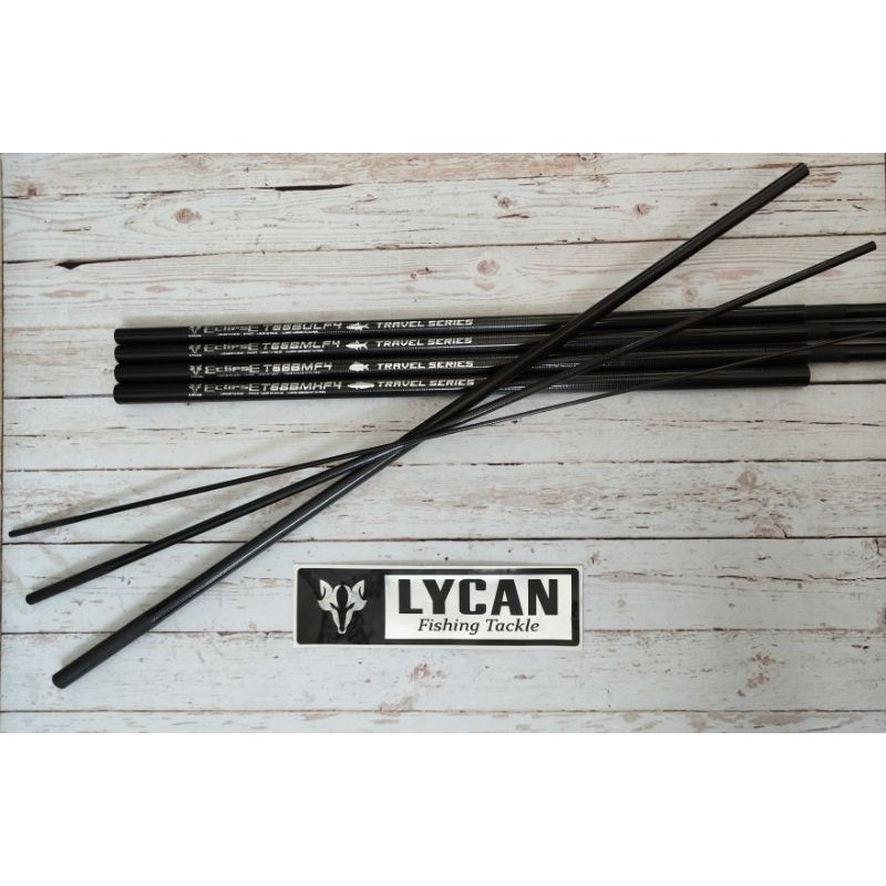 Lycan Eclipse Travel Blank Series Rod Pancing Fast 4pc