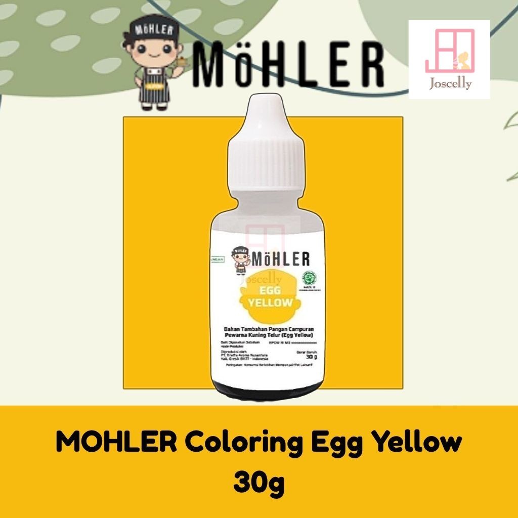 

JOSCELLY.ID MOHLER Coloring Egg Yellow