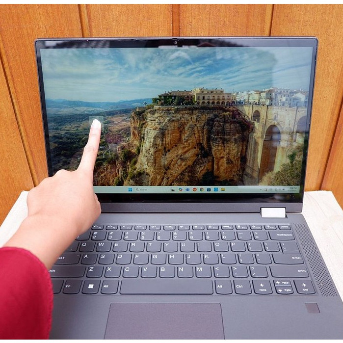 Laptop Lenovo Ideapad Flex 5 14ITL05 Touchscreen Intel Core i3-1115G4 Ram 16Gb 512Gb Normal Siap Pak