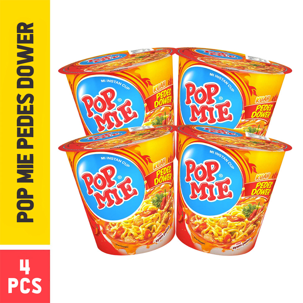 

4 PCS - Pop Mie Dower 75 Gr