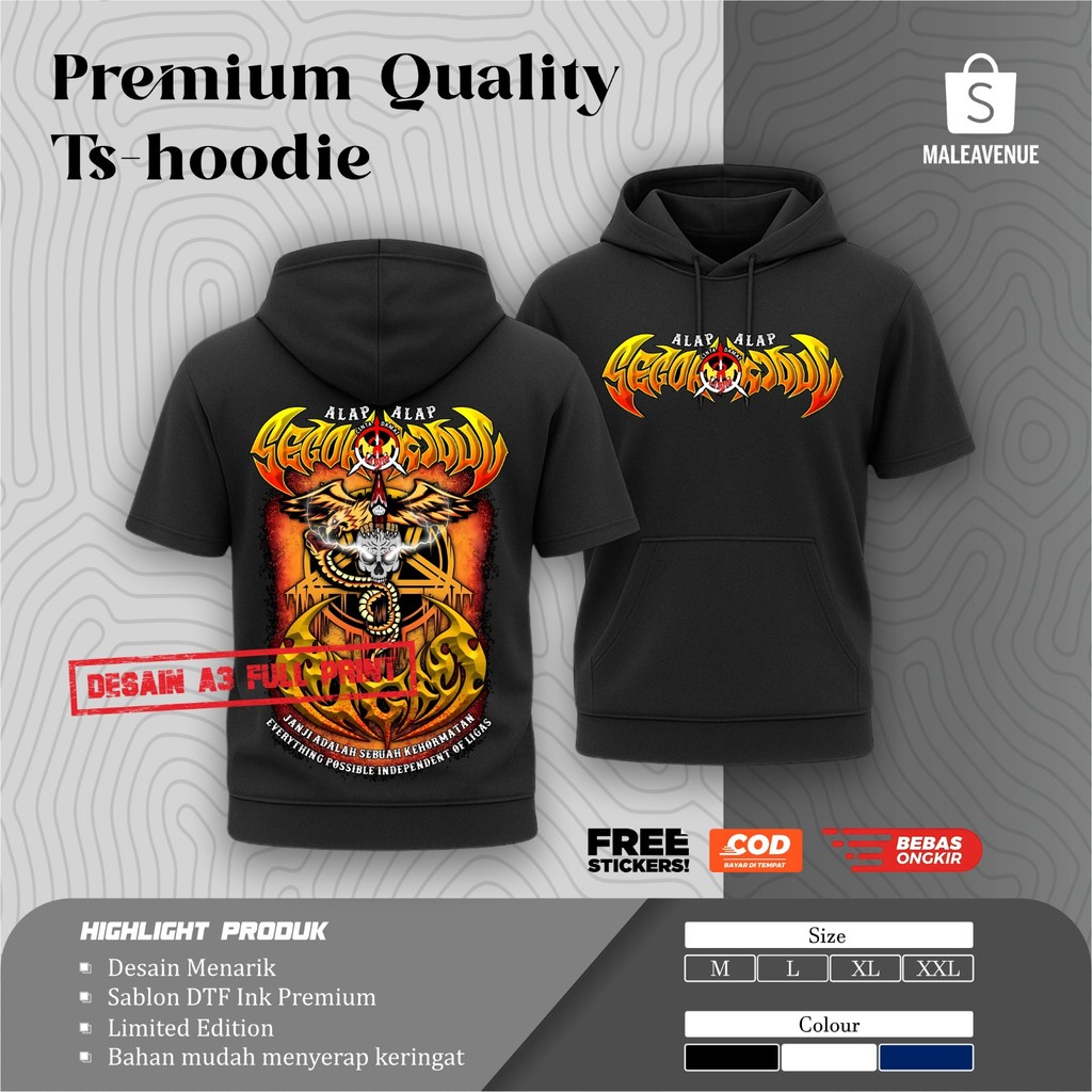 TS-Hoodie Alap Alap Segoro Kidul Janji adalah sebuah kehormatan