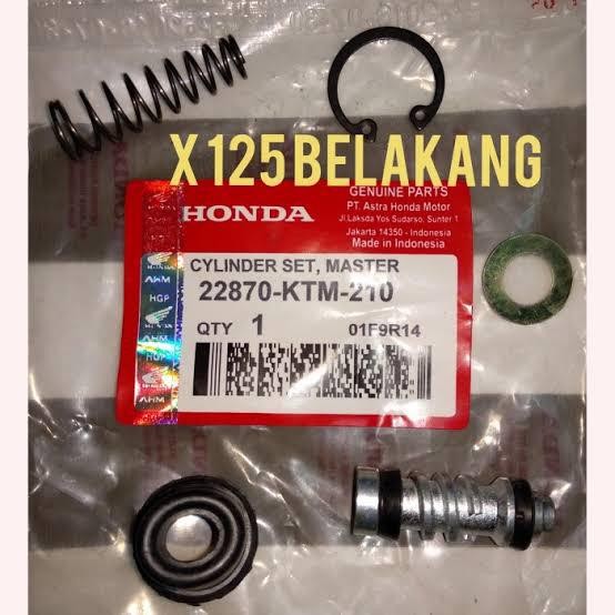 Kit isi master rem belakang supra x 125 satria fu klx