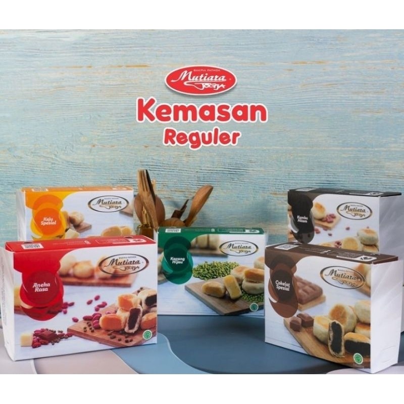 

Bakpia Mutiara isi 15 oleh-oleh khas Yogyakarta (FREE VAKUM)