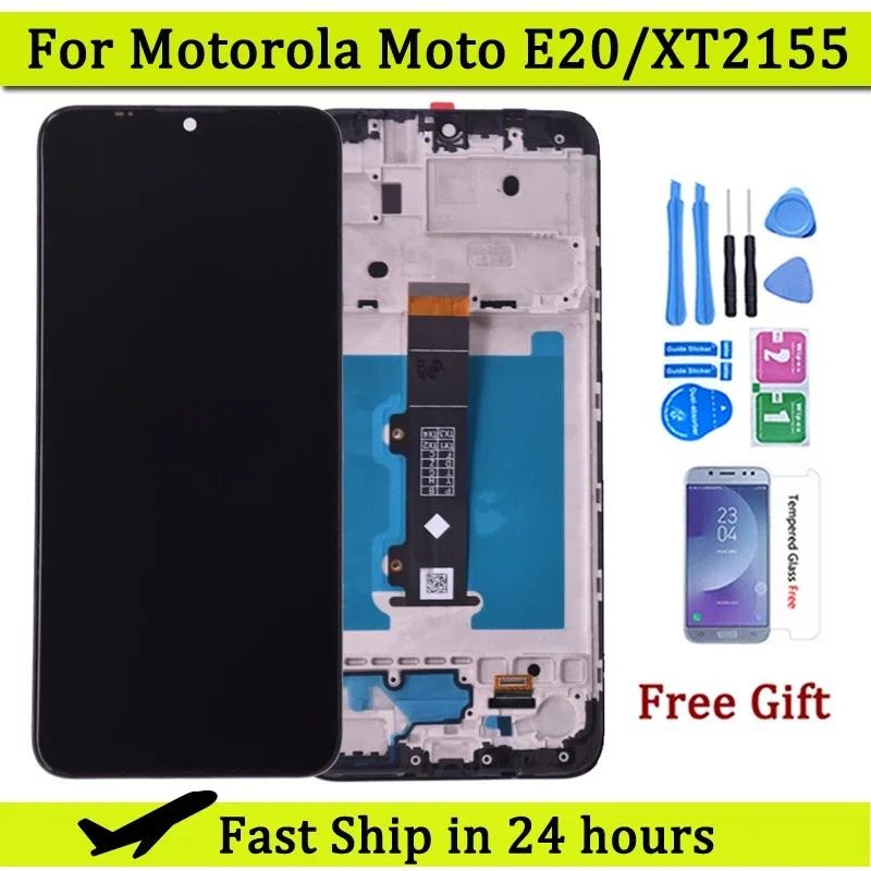6.5" For Motorola Moto E20 LCD Display Replacement+Touch Screen Digitizer For MOTO E20 MotorolaE20 X