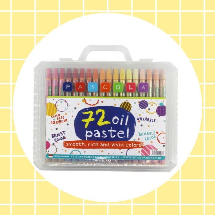 

【M-MT】PROMO!!! Standard - Pascola Oil Pastel 72 / Set ( Crayon / Pewarna / Coloring ) - set 72