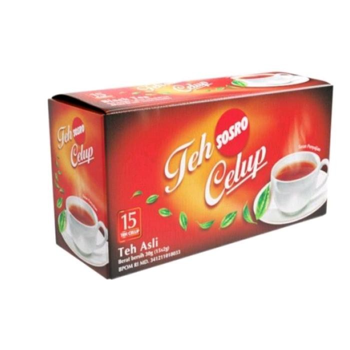 

Promo Teh Sosro celup isi 15 kantong 10 pcs terlaris