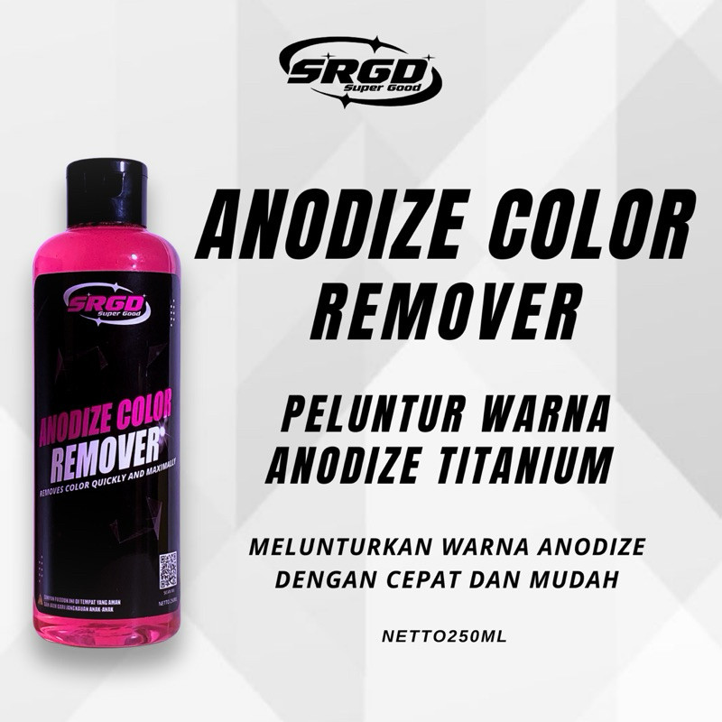 ANODIZE COLOR REMOVER PREMIUM Peluntur Warna Anodize Titanium Dan Probolt