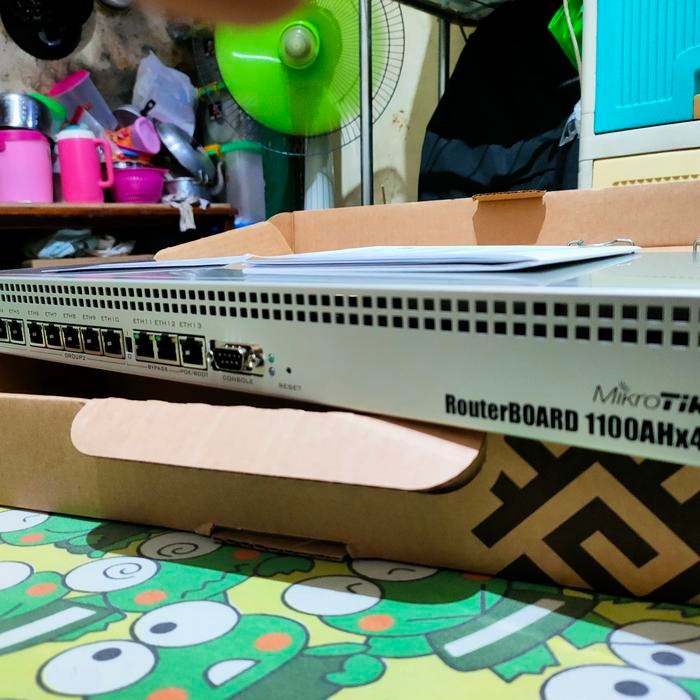 Mikrotik Routeoard 1100Ahx4 / Ahx4 BARU / Second - Second