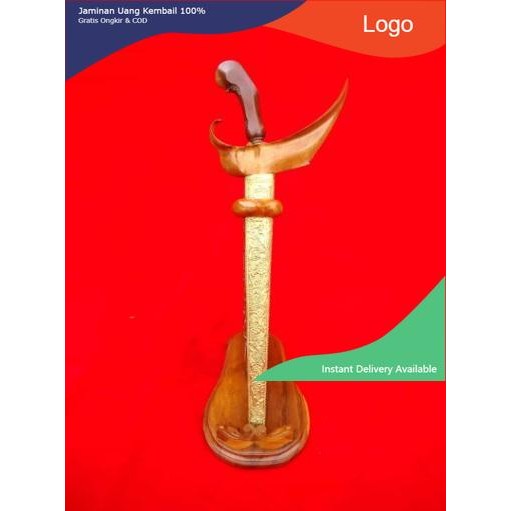 Jagrak Blawong Tempat Keris Pusaka Motif Naga AF1