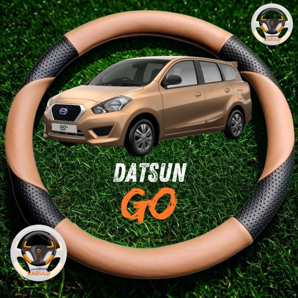 Cover stir Mobil DATSUN GO sarung stir variasi sabit untuk mobil Datsun Go dan sejenisnya Bungkus St