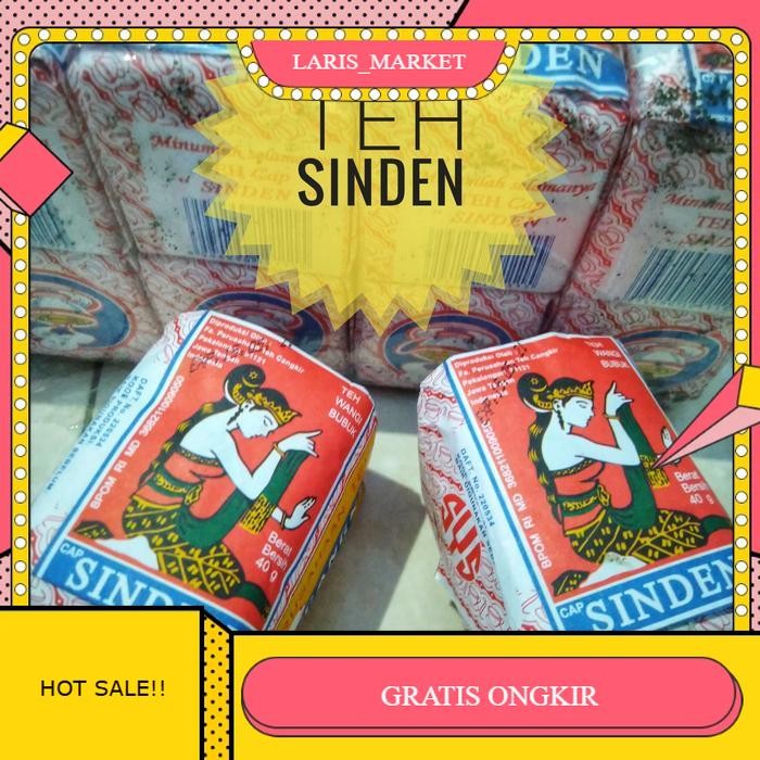 

【LARISS_M】BIG SALE!!! Teh melati cap sinden 80 gram