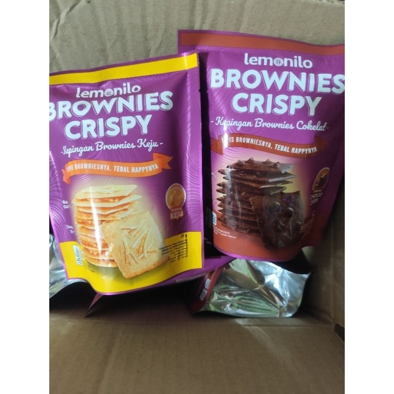 

Lemonilo 35Gr Crispy Brownies Coklat Dan Keju - ARM