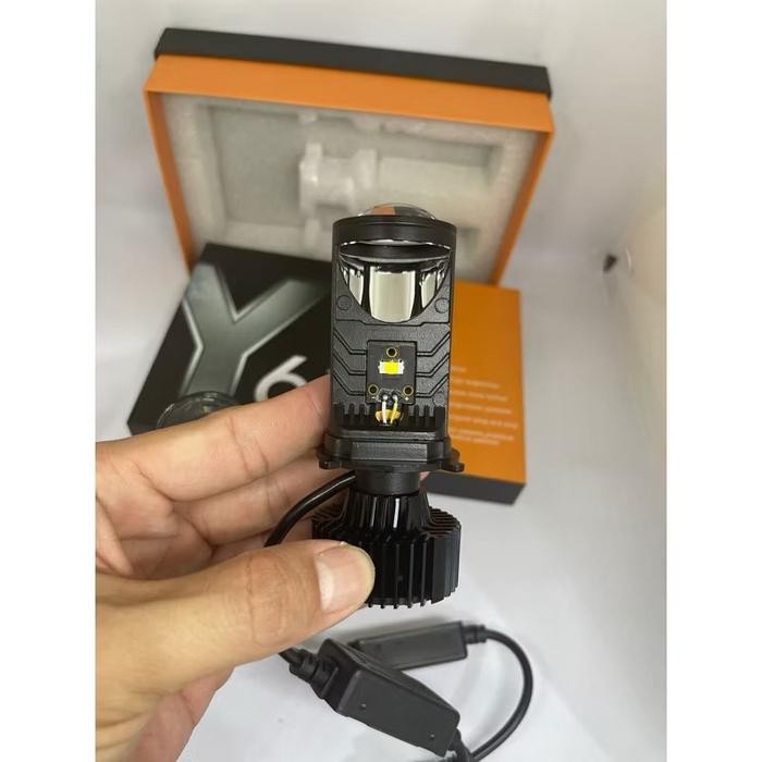 Lampu LED  Y7 Projie H4 Mini Projector Lens Lensa Mobil Motor -  Y7 -H4 - Y6 (satuan)