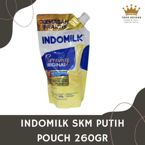 

INDOMILK SKM PUTIH POUCH 260GR