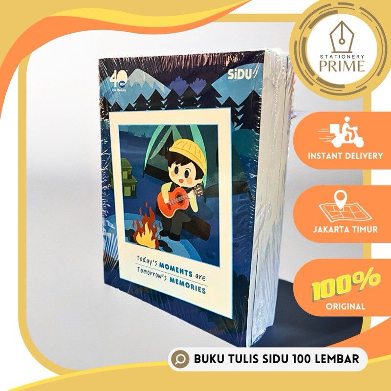 

Buku Tulis Sinar Dunia / SIDU 100 Lembar ( 1 Pack isi 5 Buku )