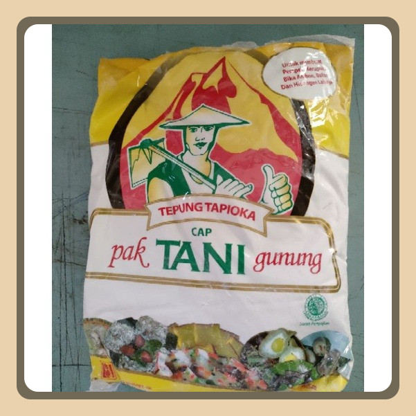 

TEPUNG TAPIOKA TANI GUNUNG 500 GR | PERDOS ISI 20 PAX