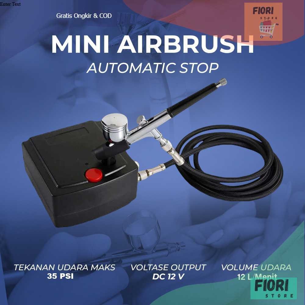

Humble Mini Airbrush Automatic Stop Double Action Spray Paint Art - T100