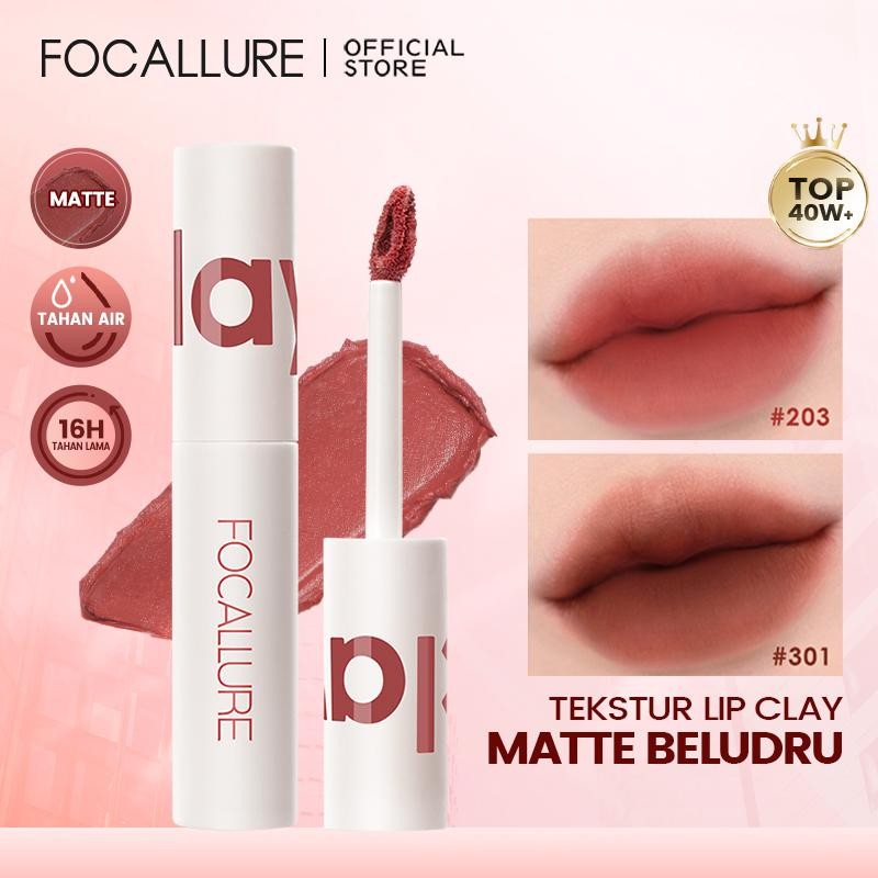 

[Official] FOCALLURE Velvet-Mist Lip Clay Matte Mousse & Smooth Lipstik