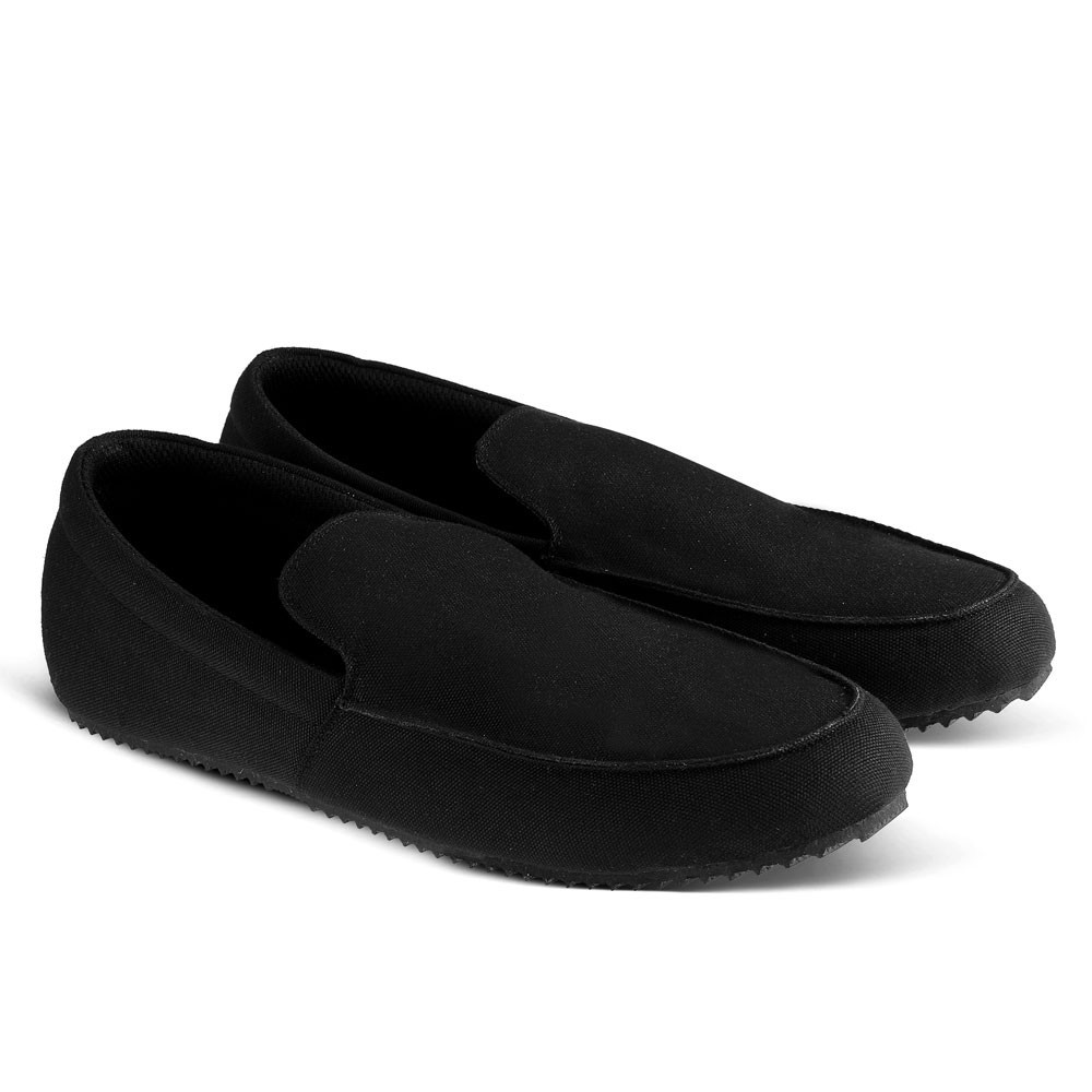 Sepatu Slip On Pria Varka V 030 Sepatu Kasual Sepatu Sepatu Santai - Hitam