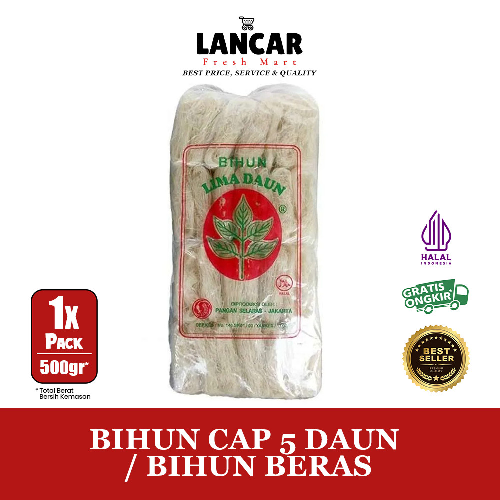 BIHUN CAP 5 DAUN / BIHUN BERAS