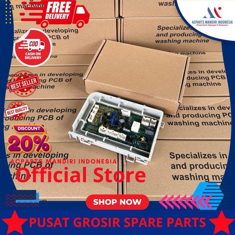 AQUA FQW-810QD, Modul pcb mesin cuci Front loading