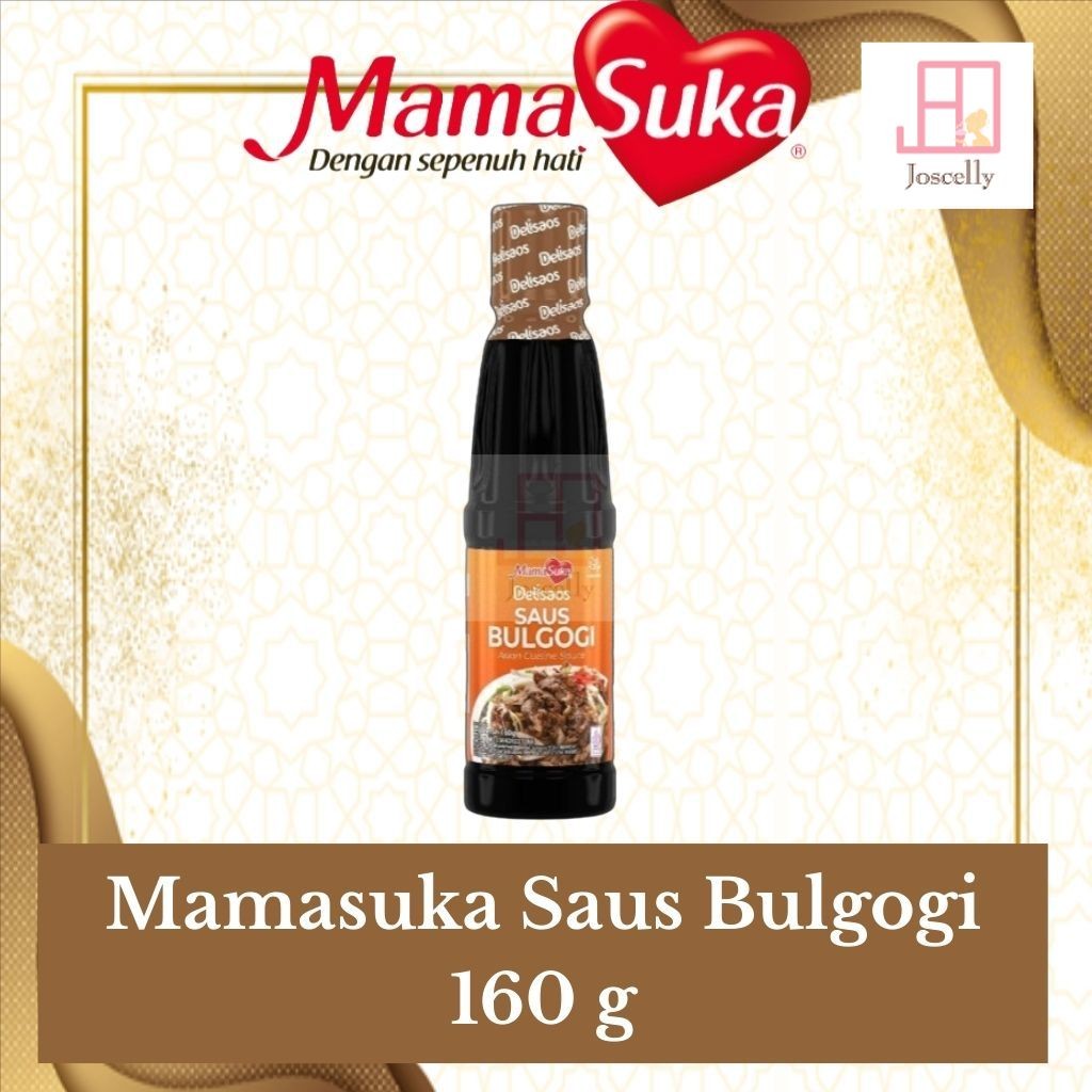 

JOSCELLY.ID MAMASUKA Delisaos Saus Bulgogi 160 gr Saus Masakan Asia / Asian Cuisine Sauce