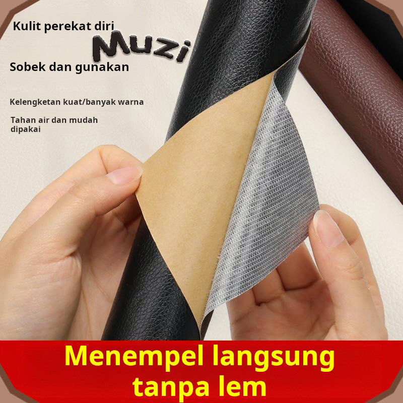 Patch perbaikan kulit, patch sofa berperekat, stiker kulit, kursi kulit asli, kain kulit, perbaikan 