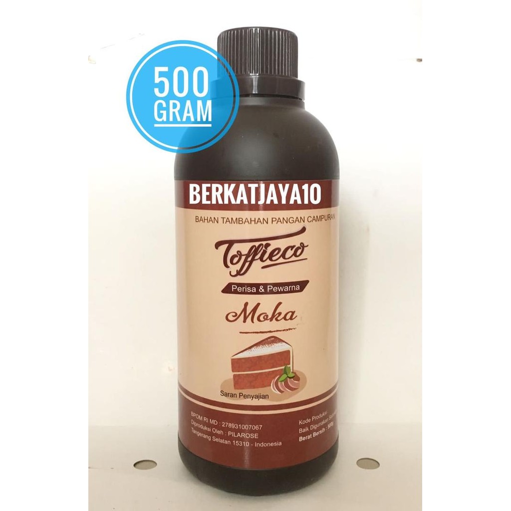 

Toffieco Pasta Moka Mocca 500gr Perisa Pewarna Moca Super