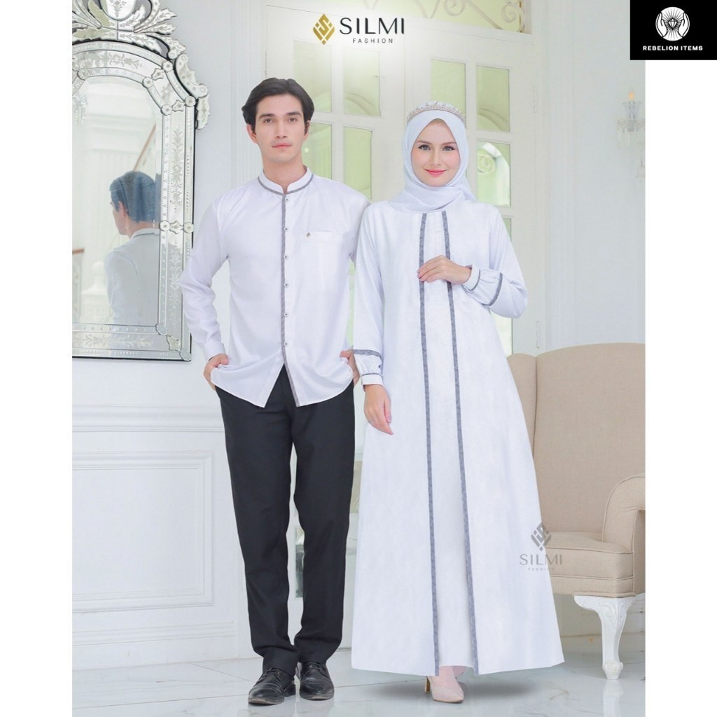 Silmi Official || Gamis Putih Umroh Haji 2025 || Madani Family By Silmi Gamis Putih Wanita Kekinian 