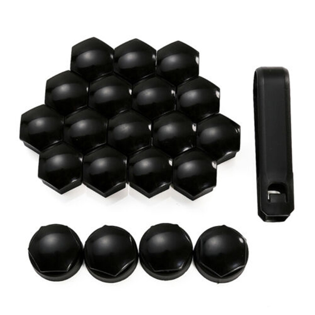 20Pcs Car Wheel Lug Nuts Covers Bolt Caps with Removal Tool for Audi A6 A7 A8 R8 Q2 Q3 Q5 Auto Hub B