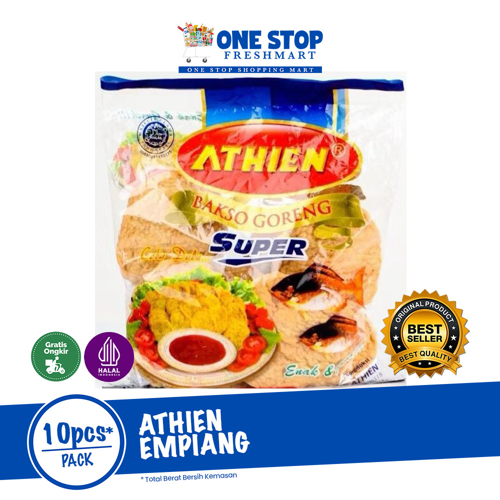 

ATHIEN EMPIANG ISI 10PCS / EMPIANG IKAN ATHIEN ISI 10PCS