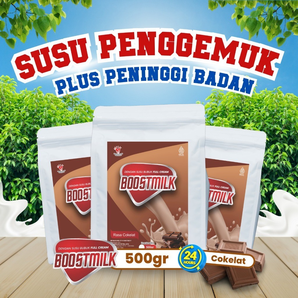 

BOOSTMILK SUSU SAPI PENAMBAH NAFSU MAKAN KEMASAN 500GR