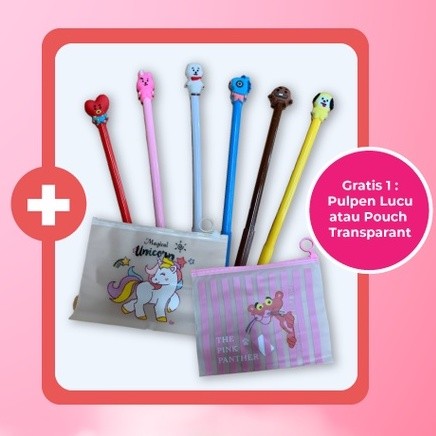 

TIDAK DIJUAL - PULPEN/POUCH/PENSIL GIMMICK PROMO