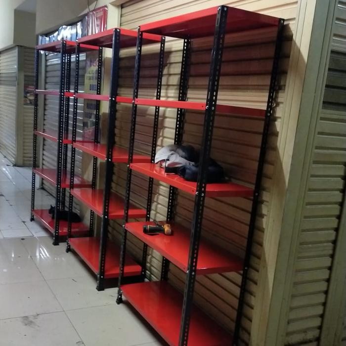 rak besi 40x100x200 5 susun