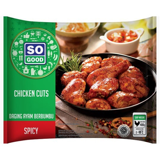 

Ayam Berbumbu Pedas So Good Spicy Chicken 400 Gr